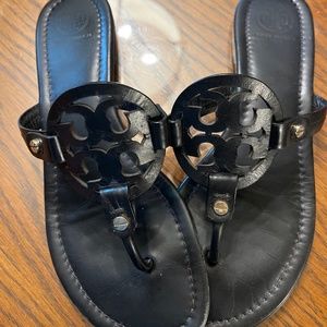 Tory Burch Miller Sandal 8.5 Black